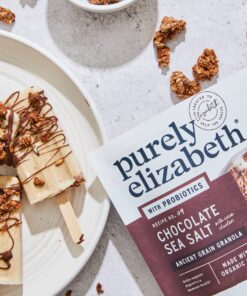 Purely Elizabeth, Chocolate Sea Salt, Ancient Grain Granola with Probiotics, Gluten-Free, 8 Ounce (Pack of 3) 3 Pack 10 819iIDjesnL