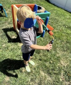 Toy Rocket Launcher for Kids: Outdoor Toys Slingshot Rockets Launchers - Best Gifts for Boys & Girls All Ages 8 & Up - Stocking Stuffers & Boy Gifts for 8 9 10 11 12 Year Old Boys Gift Ideas Orange 29 819iT0 wl L