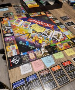 Monopoly Rick and Morty Board Game | Based on the hit Adult Swim series Rick & Morty | Offically Licensed Rick Morty Merchandise | Themed Classic Monopoly Game 66 819ibQd7L 1