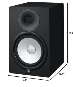 YAMAHA HS8 Studio Monitor, Black, 8 Inch Monitor Speaker 8" Single Unit 13 819itwm JZL