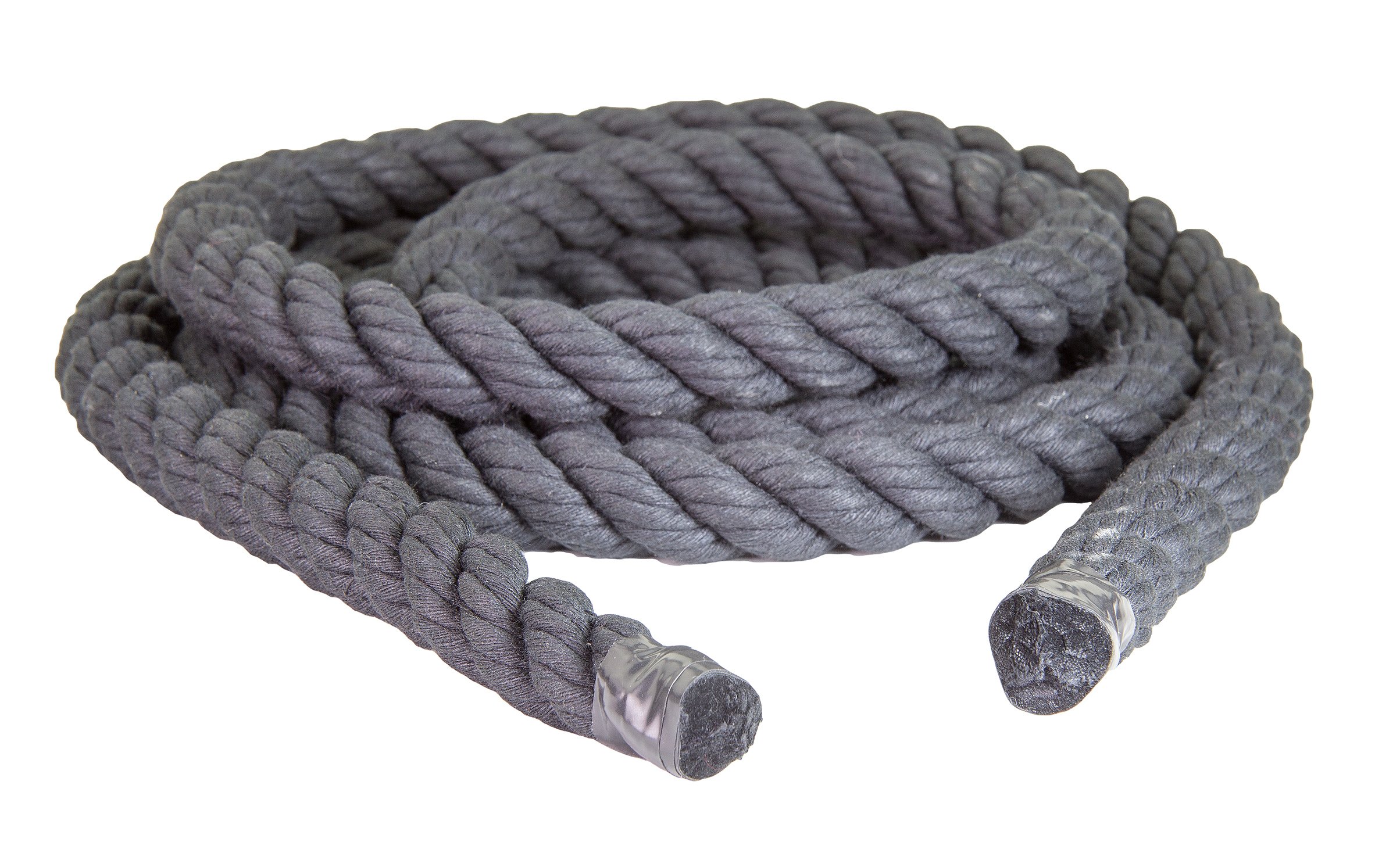 Ravenox Natural Twisted Cotton Rope | Made in The USA | Strong Triple-Strand Cordage for Sports, Décor, Pet Toys, Crafts, Macramé & Indoor Outdoor Use| by The Foot & Diameter (Multiple Color) Black 1/2 Inch x 100 Feet 5 Ravenox Natural Twisted Cotton Rope | Made in The USA | Strong Triple-Strand Cordage for Sports, Décor, Pet Toys, Crafts, Macramé & Indoor Outdoor Use| by The Foot & Diameter (Multiple Color) Black 1/2 Inch x 100 Feet - Image 5