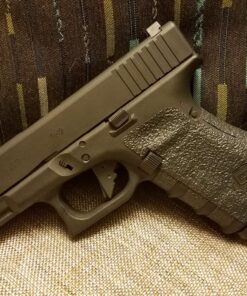 TALON Grips for Glock 19, 23, 25, 32, 38 Gen 4 No Backstrap Rubber-Black 35 819kX7QawiL