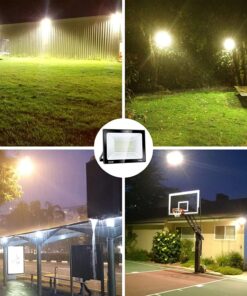 SOLLA 150W LED Flood Light, IP66 Waterproof, 12000lm, 800W Equivalent, Super Bright Outdoor Security Lights, 3000K Warm White, Outdoor Floodlight for Garage, Garden, Lawn and Yard 21 819l4NO6p9L