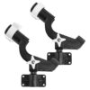 Wise 6039 Twin Pack Rod Holder with 2 Side Mounts, Black 15 819l7Qg3ruL