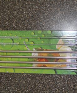 4 Extra Long Stainless Steel Straws for 30 OZ Tumbler + 2 Cleaning Brushes 30 OZ Straw 21 819leB2b7PL