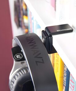 BRAINWAVZ Hengja - The Desk Headphone Stand Hanger Mount, All Metal, Rotatable Mount, PC & Gaming Headset Holder 52 819nvhoMGL