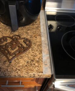 Capparis Kitchen Silicone Stove Counter Gap Cover, Easy Clean Heat Resistant Wide & Long Gap Filler, Seals Spills Between Counter, Stovetop, Oven, Washer & Dryer, Set of 2 (21 Inches, semi-Clear) 21 Inches 21 819oSgk8e9L