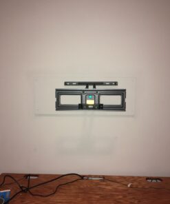 TV Wall Mount Full Motion Articulating Swivel Extension for Most 26-65 Inch Flat Curved TVs with Max VESA 400x400mm up to 88lbs, Wall Mount TV Bracket fits 12,16 inch Wood Stud by Pipishell 39 819qbhH56xL