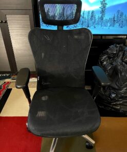 SIHOO M57 Ergonomic Office Chair with 3 Way Armrests Lumbar Support and Adjustable Headrest High Back Tilt Function Black 43 819rf0LboVL