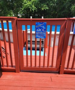 Rogue River Tactical Funny Swimming Pool Sign Metal Tin Sign Indoor Outdoor No Pee in Pool OOL Swim 21 819s4xIovBL