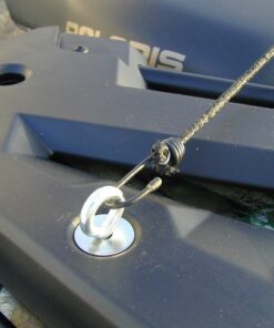 (4) Polaris Lock & Ride Lock and Ride Type Tie Downs for Sportsman, RZR, ACE, ATV's - Low Profile 8 819sqyxW4LL