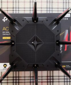 TP-Link AC5400 Tri Band WiFi Gaming Router(Archer C5400X) – MU-MIMO Wireless Router, 1.8GHz Quad-Core 64-bit CPU, Game First Priority, Link Aggregation, 16GB Storage, Airtime Fairness 29 819vX9zuAqL