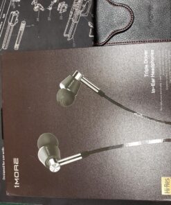 1MORE Triple Driver In-Ear Earphones Hi-Res Headphones with High Resolution, Bass Driven Sound, MEMS Mic, In-Line Remote, High Fidelity for Smartphones/PC/Tablet - Silver 63 819wWzFpXbL