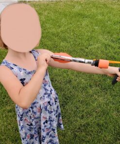 Toy Rocket Launcher for Kids: Outdoor Toys Slingshot Rockets Launchers - Best Gifts for Boys & Girls All Ages 8 & Up - Stocking Stuffers & Boy Gifts for 8 9 10 11 12 Year Old Boys Gift Ideas Orange 27 819z3xc70xL