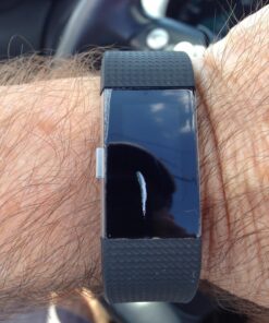 Spectre Shield (8-Pack Screen Protector for Fitbit Charge 2 (1" inch) Screen Protector Case Friendly Accessories Flexible Full Coverage Clear TPU Film 1"-inch 26 819zIM4eGJL