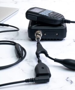 BTECH APRS-K1 Multi-Function Universal Audio Interface Cable - Supports APRSpro, APRSDroid - Android & iOS Compatible - Supports BTECH, BaoFeng, TYT, Wouxun, AnyTone, Kenwood, and More 14 81A 7i9PWTL 1