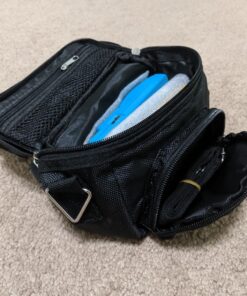 G-HUB Travel bag with Shoulder Strap, Carry Handle, Belt Loop for Nintendo DS Consoles DS / 3DS / DS Lite / 3DS XL / DSi - Black 48 81A sHKd4OL