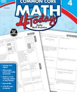 Common Core Math 4 Today, Grade 4 (Common Core 4 Today) (Volume 7)