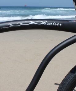 Firmstrong Bruiser Man Single Speed Beach Cruiser Bicycle Matte Black 19 inch / Large 12 81A3uMz4cL