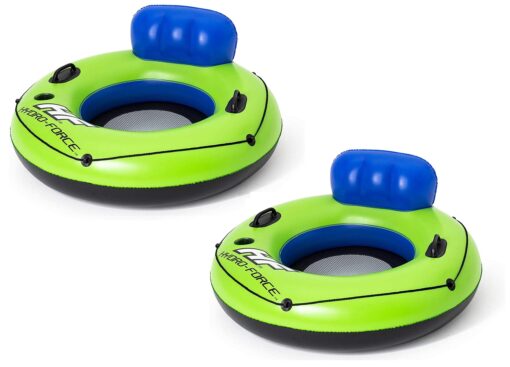 Bestway CoolerZ Luxury 47-Inch Tube Swimming Pool Float, 2-Pack