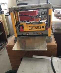 DEWALT Benchtop Planer, 15-Amp, 12-1/2-Inch, 3-Knife Cutter, 20,000 RPM, Corded (DW734) 45 81A7SVA8PSL