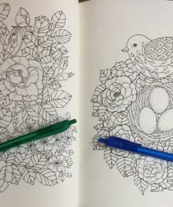 Twilight Garden Coloring Book: Published in Sweden as "Blomstermandala" (Gsp- Trade) Hardcover 41 81A7hk7dGKL