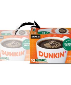 Dunkin' Decaf Medium Roast Coffee, 60 Keurig K-Cup Pods 11 81A9sl0EbAL