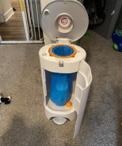 ChoiceRefill Compatible with Diaper Genie Pails, 4-Pack, 1080 Count 4 Count (Pack of 1) 38 81A9xyc jL