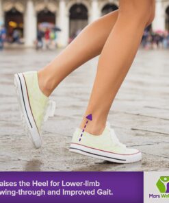 Premium Adjustable Orthopedic Heel Lift for Heel Pain and Leg Length Discrepancies - Medium Pack of 2 Medium (Pack of 2) 18 81ABc4xLdnL