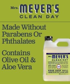 Mrs.+Meyer%27s+Liquid+Hand+Soap+Refill%2c+Lemon+Verbena%2c+33+Fluid+Ounce Lemon Verbena 33 Fl Oz (Pack of 1) 21 81AD6ynTyUL