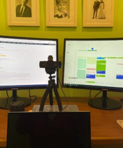 SAMSUNG LC24F390FHNXZA 24-inch Curved LED FHD 1080p Gaming Monitor (Super Slim Design), 60Hz Refresh Rate w/AMD FreeSync Game Mode 25 81AFyD vAqL 2