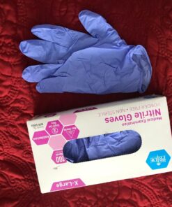 MedPride Powder-Free Nitrile Exam Gloves, X-Large (Pack of 100) X-Large (Pack of 100) 29 81AGH o5bL