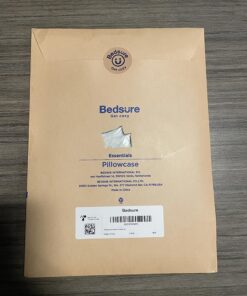 Bedsure Satin Pillowcase for Hair and Skin Queen - Silver Grey Silky Pillowcase 20x30 Inches - Set of 2 with Envelope Closure, Similar to Silk Pillow Cases, Gifts for Women Men 04 - Silver Grey Queen (20" x 30") 38 81AGV3rCttL