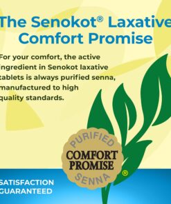 Senokot-S Dual Action 60 Tablets, Natural Vegetable Laxative Ingredient Plus Stool Softener Tablets, Gentle Dependable Overnight Relief Of Occasional Constipation White 60 Count (Pack of 1) 14 81AHA4Wy5sL