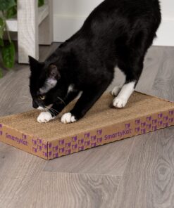 Alternative view of SmartyKat Super Scratcher+ Corrugated Cat Scratcher, Catnip Infusion Technology - Brown, Double Wide Single Pack Super Scratcher+ (Double Wide)
