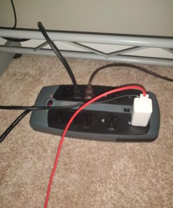 Tripp Lite TLP1008TEL 10 Outlet Surge Protector Power Strip, 8ft Cord, Tel/DSL Protection, RJ11, & Dollar 150,000 Insurance Silver 10 Outlets Phone 24 81AHvUVMU0L