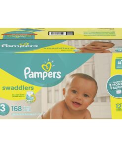 Pampers Swaddlers Disposable Baby Diapers, Economy Pack Plus, Size 3, 162 Count (Pack of 1) 17 81AI97N9UBL