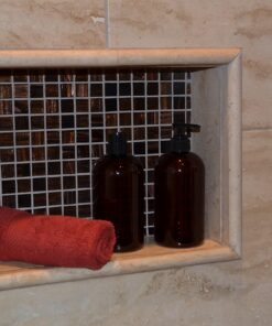 Baire Bottles 16 oz Empty Plastic Bottles with Squeeze Top for Shampoo Bottles, Lotion Bottle, Sanitizer, 6 Pack, Waterproof Labels, PET, BPA Free USA (Amber/Brown with Black Disc, Damask Labels) Amber/Brown with Black Disc, Damask Labels 18 81AJ4nfXU0L