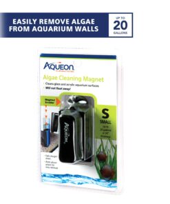 Aqueon Aquarium Algae Cleaning Magnets Glass/Acrylic, Small, Black 22 81AJ8QKztYL