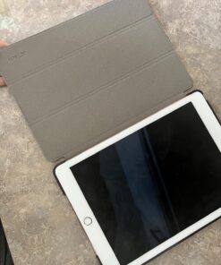 JETech Case for iPad Air 1st Edition (NOT for iPad Air 2/3/4/5), 9.7 Inch, Smart Cover with Auto Wake/Sleep (Black) Black 38 81AK5 Xda3L