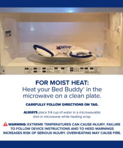 Bed Buddy Neck Warmer Microwave Heating Pad, Heated Neck Wrap - Heating Pad For Neck, Sore Muscles - Microwavable Neck Heating Pad, Heating Pad For Cramps, Heat Wrap Unscented 19 81AMW4PHS L