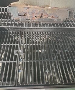 Direct Store Parts Kit DG158 Replacement for Charbroil 463420507, 463420509, 463460708,463460710 Gas Grill(SS Burner+SS Carry-Over Tubes+Porcelain Steel Heat Plate+Porcelain Cast Iron Cooking Grid) 22 81AMjKr0JcL