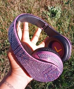 PowerLocus Bluetooth Over-Ear Headphones, Wireless Stereo Foldable Headphones Wireless and Wired Headsets with Built-in Mic, Micro SD/TF, FM for iPhone/Samsung/iPad/PC (Purple) Purple 75 81ANjRhLwKL