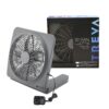 O2COOL Treva 10-Inch Portable Desktop Air Circulation Battery Fan, 2 Speed, Compact Folding & Tilt Design, with AC Adapter (Graphite) 6 81AOkgXrowL