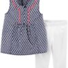 Carter's Baby Girls' 2 Piece Capri Set (Baby) 18 Months Print 31 81AP2gzeLL