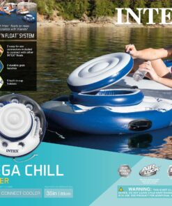 Intex Mega Chill, Inflatable Floating Cooler, 35" Diameter 26 81AQesY7bL