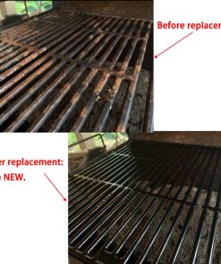 Direct store Parts DC114 (4-pack) 19.75" Porcelain Coated Cast Iron Grill Cooking Grates Replacement for Chargriller Gas Grill 2121, 2123, 2222, 2828, 3001, 3030, 3725, 4000, 5050, 5252, 5650,9020 4 18 81ARYCmYh7L