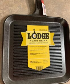 Lodge BOLD 12 Inch Seasoned Cast Iron Grill Pan; Design-Forward Cookware 12" 29 81ARiW7XzeL
