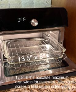 Instant Omni Plus 19 QT/18L Air Fryer Toaster Oven Combo, From the Makers of Instant Pot, 10-in-1 Functions, Fits a 12" Pizza, 6 Slices of Bread, App with Over 100 Recipes, Stainless Steel 45 81ASkx5n05L