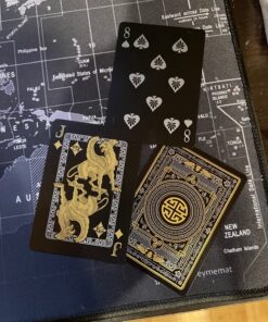 Mythical Creatures - Black Silver & Gold Edition Playing Cards by Gent Supply 38 81ASy9WgoqL